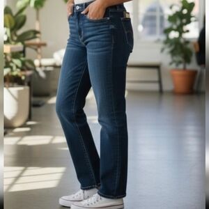 Banana Republic High Rise Straight Blue Women's Jeans